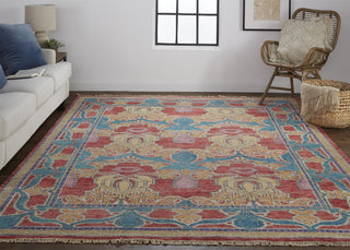 Beall Traditional Oriental - Blue/Red/Yellow