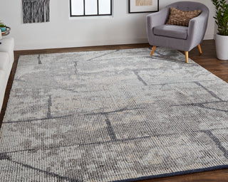 Alford Modern Abstract - Gray/Silver