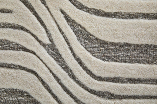 The Rug Corner Feizy Kimball Transitional Abstract - Ivory/Gray  Kimball Transitional Abstract - Ivory/Gray