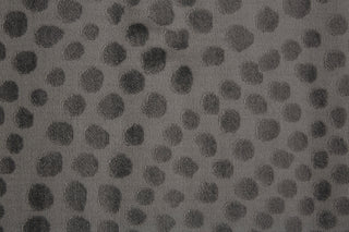 Gaspar Modern Polka Dots - Gray/Silver/Ivory