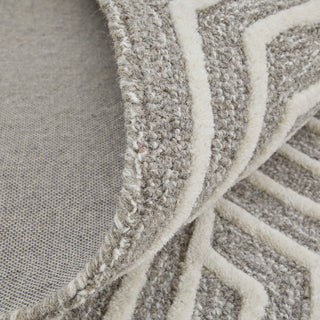 The Rug Corner Feizy Lytton Modern Geometric - Gray/Ivory  Lytton Modern Geometric - Gray/Ivory
