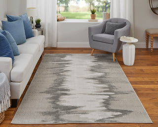 Micah Modern Abstract - Gray/Taupe/Ivory
