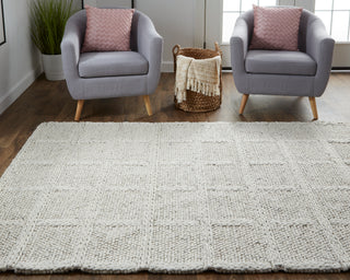 Berkeley Transitional Solid - Ivory/Gray