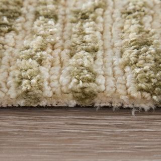 Colton Modern Abstract - Green/Tan