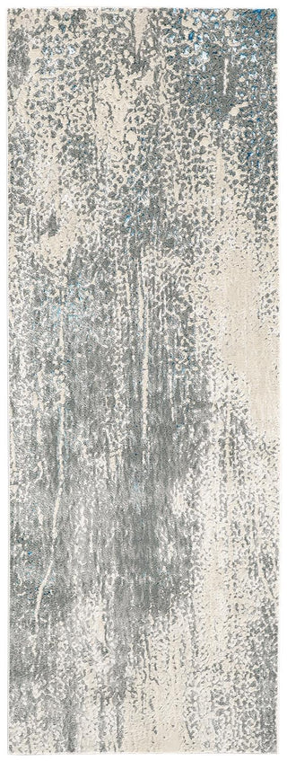 The Rug Corner Feizy Azure Modern Watercolor - Gray/Blue/Ivory  Azure Modern Watercolor - Gray/Blue/Ivory