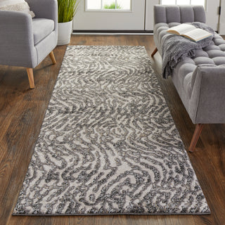 The Rug Corner Feizy Vancouver Modern Abstract - Gray/Taupe/Ivory  Vancouver Modern Abstract - Gray/Taupe/Ivory