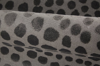 Gaspar Modern Polka Dots - Gray/Silver/Ivory
