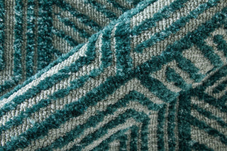 The Rug Corner Feizy Colton Modern Geometric - Blue  