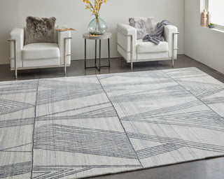 Whitton Modern Abstract - Ivory/Black