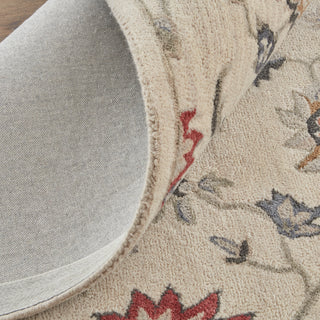 The Rug Corner Feizy Rylan Transitional Floral & Botanical - Ivory/Blue/Tan  