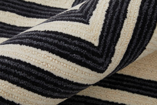 Maguire Transitional Abstract - Gray/Ivory/Black