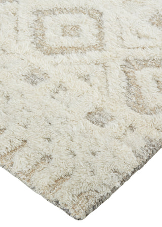 The Rug Corner Feizy Anica Transitional Diamond - Ivory/Tan  