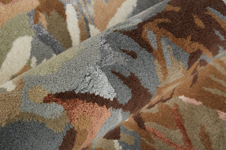Dafney Transitional Floral & Botanical - Tan/Gray/Green
