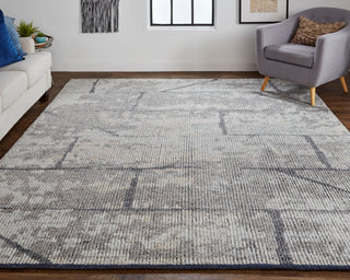 Alford Modern Abstract - Gray/Silver