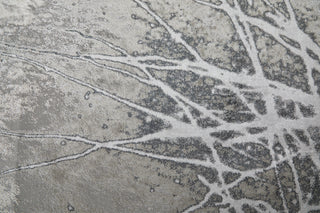 Astra Transitional Abstract - Gray/Silver/Ivory