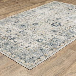 The Rug Corner Oriental Weavers Windham Ivory/Blue Area Rug WIN01 Traditional 