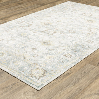 The Rug Corner Oriental Weavers Windham Ivory/Blue Area Rug WIN06 Traditional 