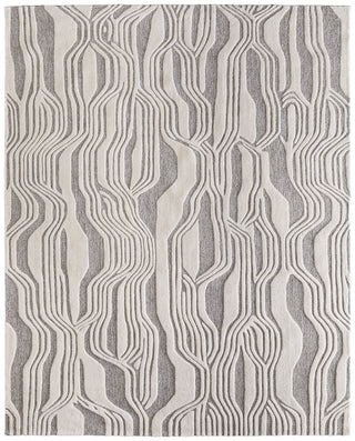 The Rug Corner Feizy Kimball Transitional Abstract - Ivory/Gray  Kimball Transitional Abstract - Ivory/Gray