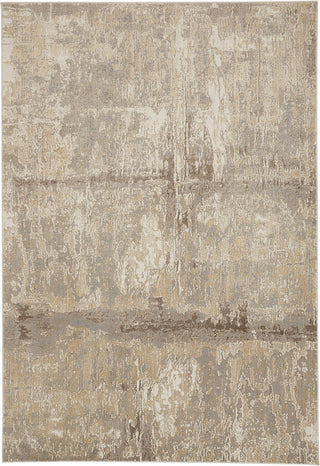 Parker Transitional Abstract - Tan/Ivory/Brown
