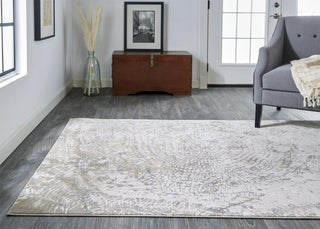 Parker Transitional Abstract - Ivory/Tan/Gray