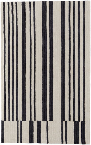 Maguire Transitional Abstract - Ivory/Black