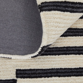 Maguire Transitional Abstract - Ivory/Black