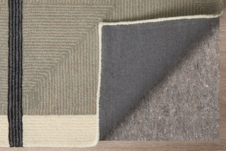 Maguire Transitional Abstract - Taupe/Black
