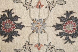 The Rug Corner Feizy Rylan Transitional Floral & Botanical - Ivory/Blue/Tan  