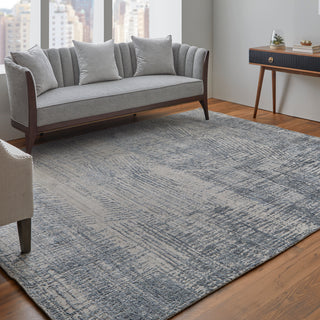 The Rug Corner Feizy Eastfield Modern Abstract - Blue/Ivory/Gray  Eastfield Modern Abstract - Blue/Ivory/Gray