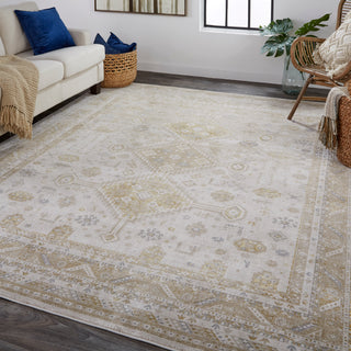 Aura Modern Persian - Gold/Ivory