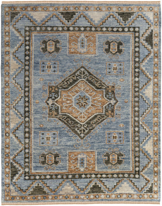 The Rug Corner Feizy Fillmore Traditional Medallion - Blue/Green  Fillmore Traditional Medallion - Blue/Green
