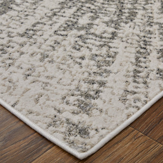 Micah Modern Abstract - Ivory/Gray/Blue