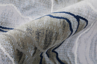 The Rug Corner Feizy Gaspar Modern Abstract - Taupe/Gray/Blue  Gaspar Modern Abstract - Taupe/Gray/Blue