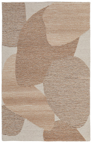 Pollock Modern Watercolor - Brown/Tan/Ivory