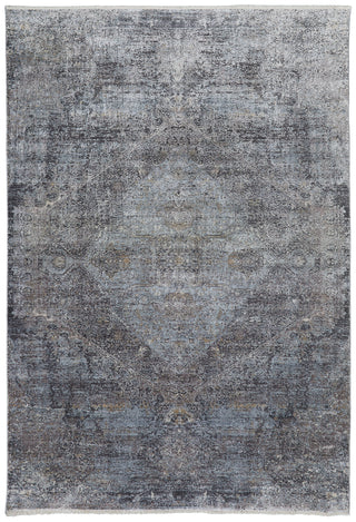 Sarrant Transitional Distressed - Gray/Silver/Ivory
