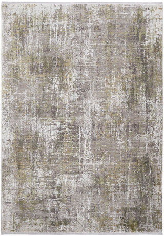 Cadiz Modern Abstract - Green/Gray/Ivory