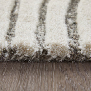 The Rug Corner Feizy Kimball Transitional Abstract - Ivory/Gray  Kimball Transitional Abstract - Ivory/Gray