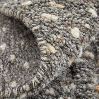 The Rug Corner Feizy Dering Modern Polka Dots - Gray/Tan/Taupe  