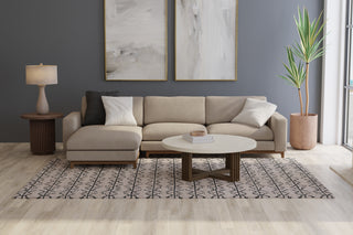 Enzo Transitional Geometric - Black/Taupe/Gray