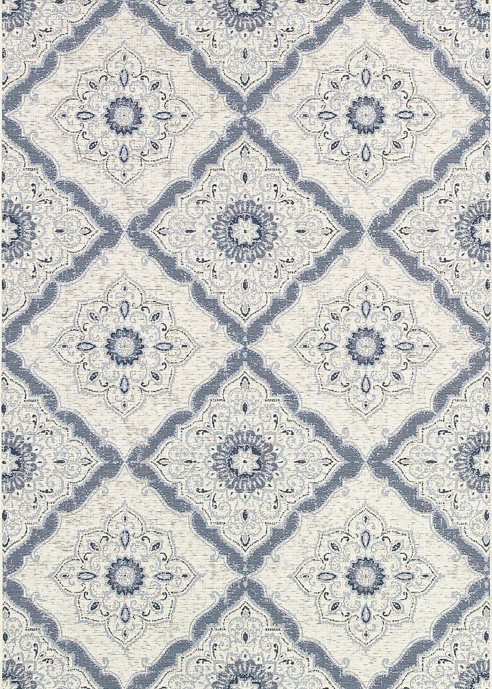 couristan DOLCE BRINDISI IVORY/CONFEDERATE GREY Rug
