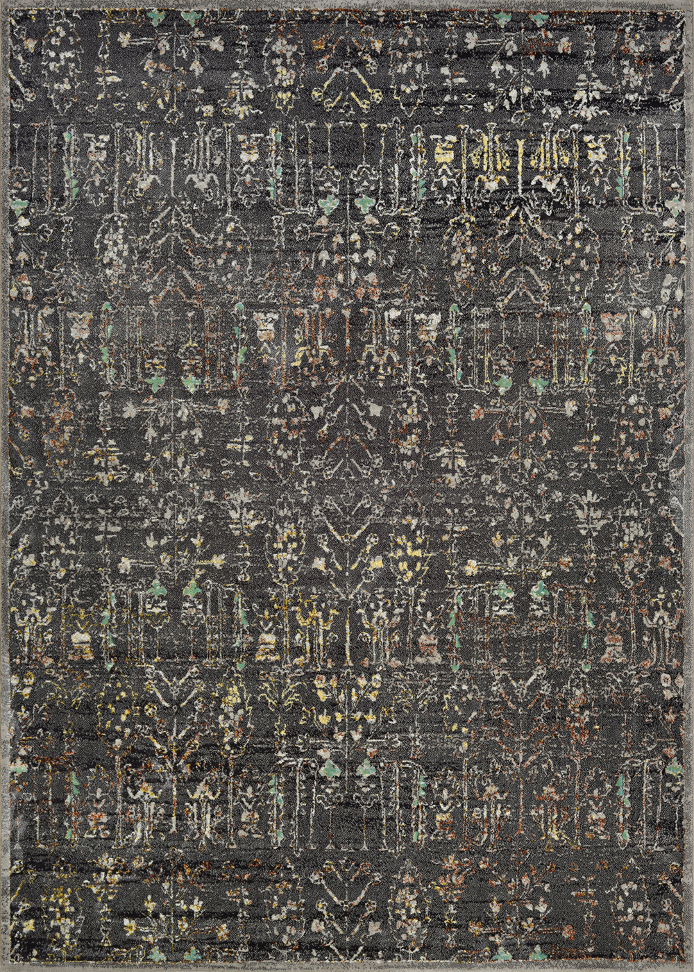 Couristan PATINA PERSIAN CYPRESS BURNT KINDLING Rug