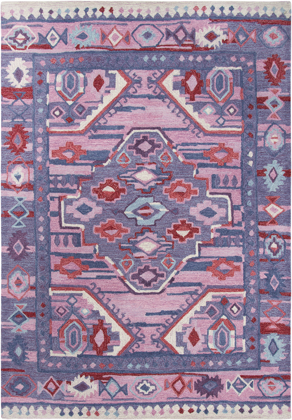 Rizzy Home Arden Loft-Kavali KA101B Purple Rug