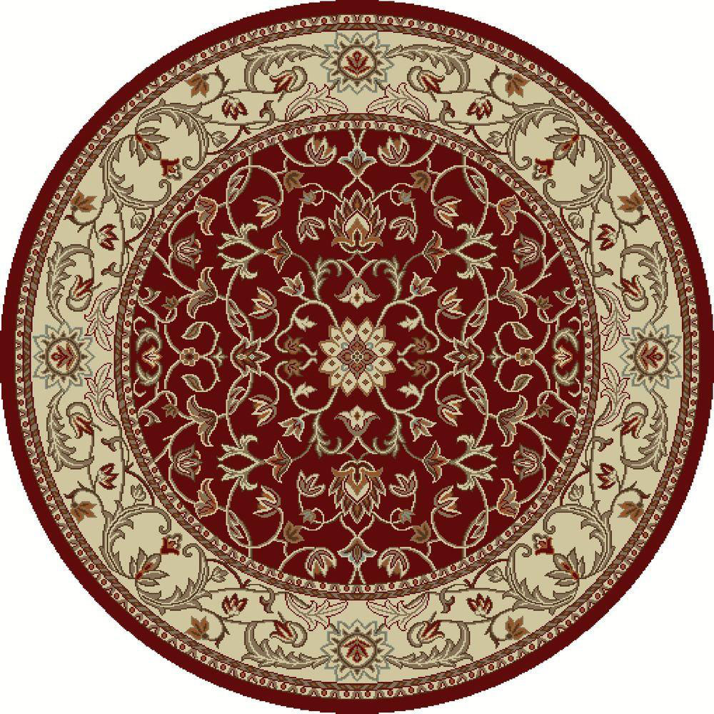 Concord Global Chester FLORA RED Rug