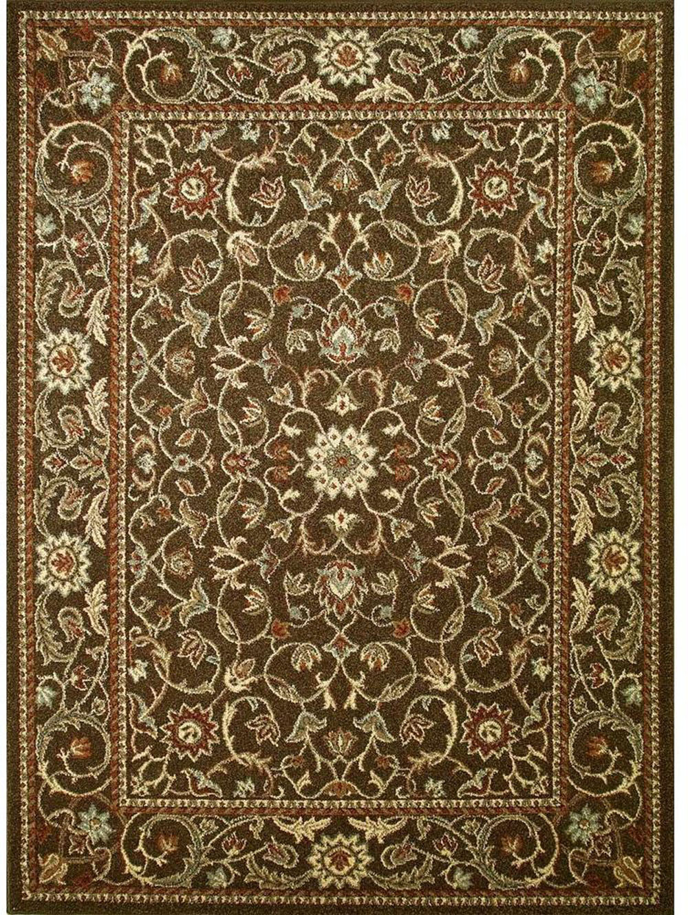 Concord Global Chester FLORA BROWN Rug
