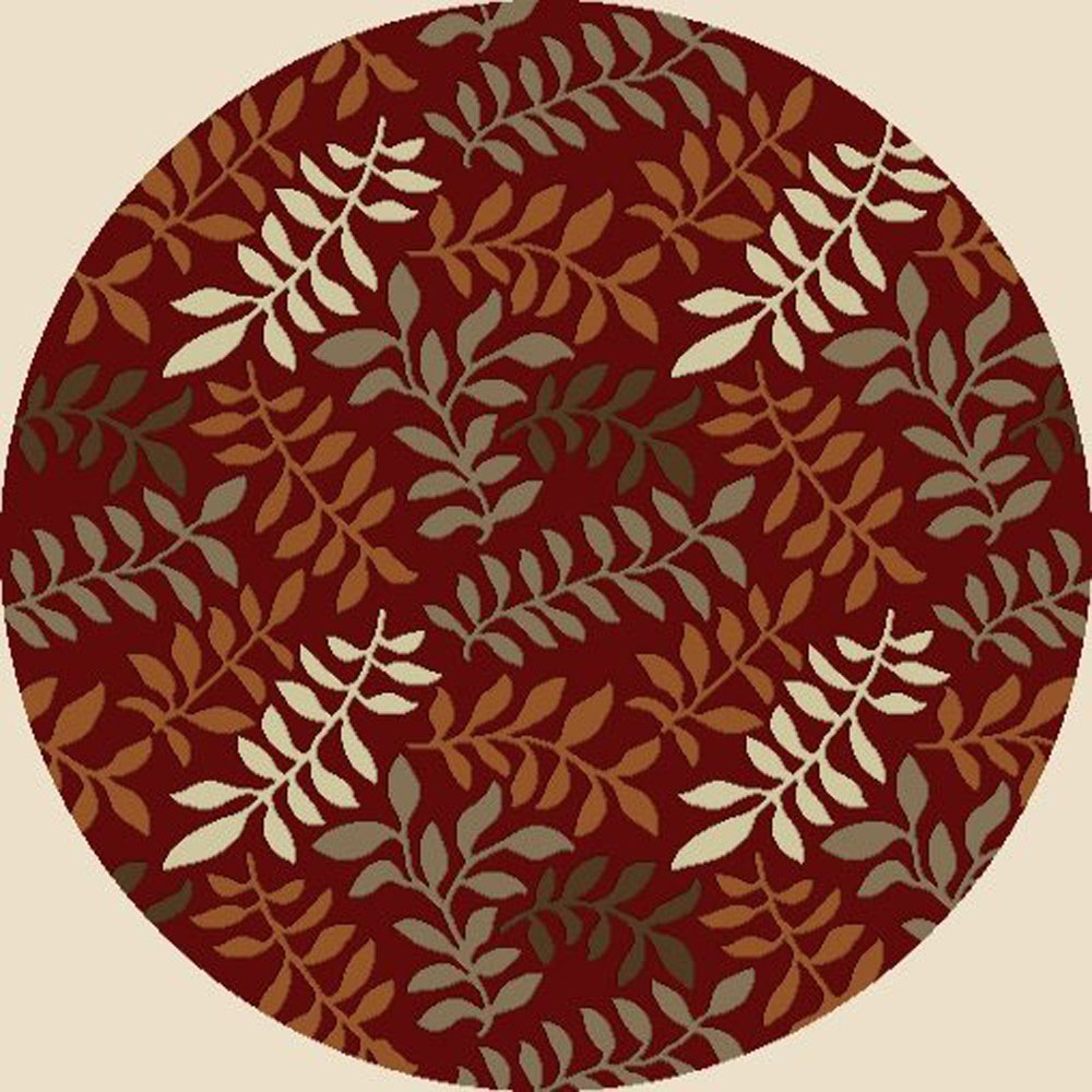 Concord Global Chester LEAFS RED Rug