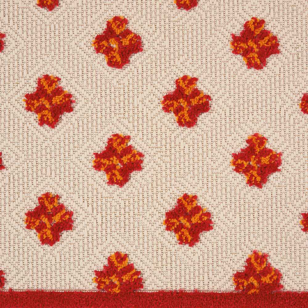 Nourison ALOHA ALH02 RED Detail