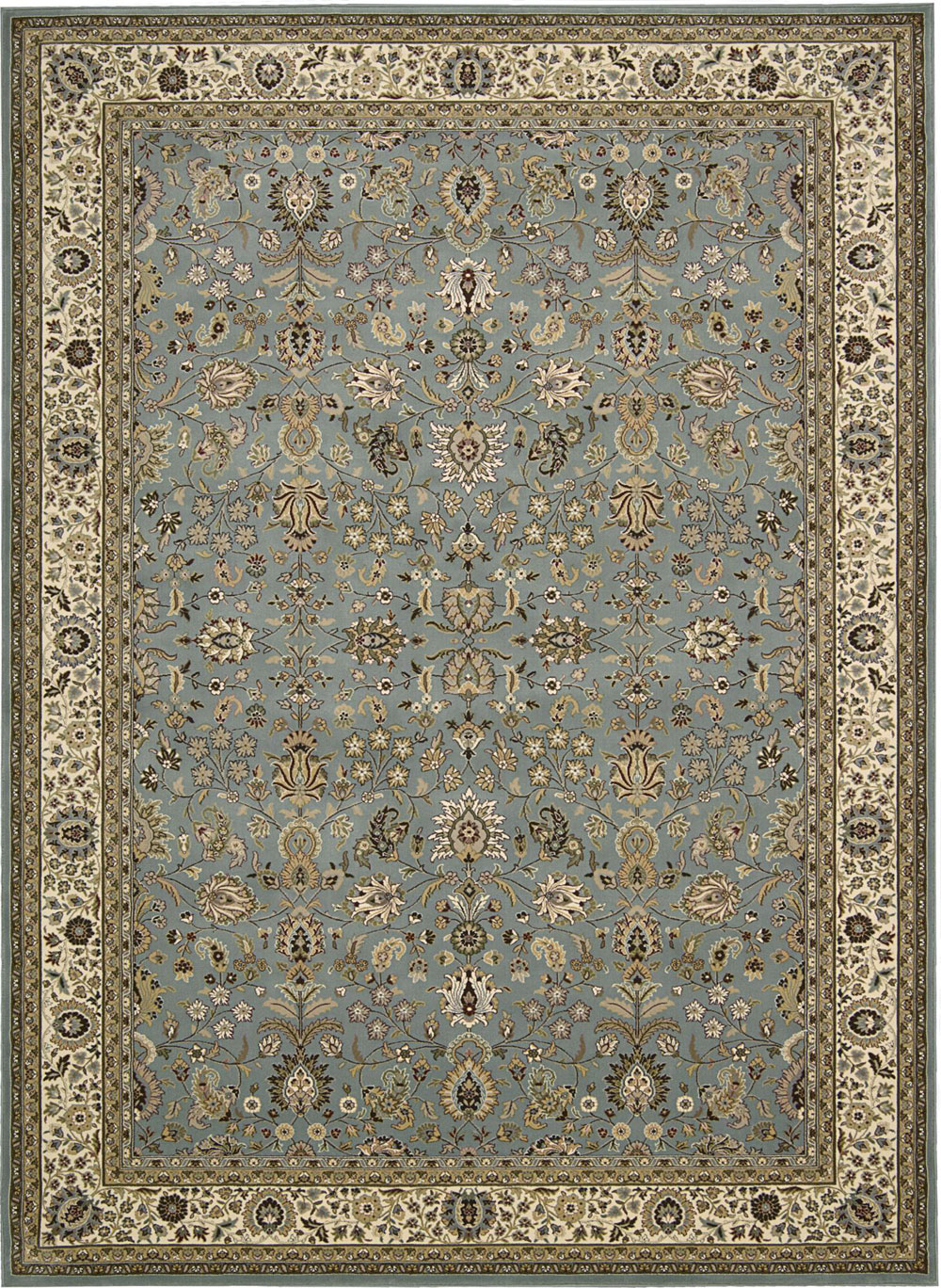 Kathy Ireland KI11 ANTIQUITIES ANT04 SLATE BLUE Rug