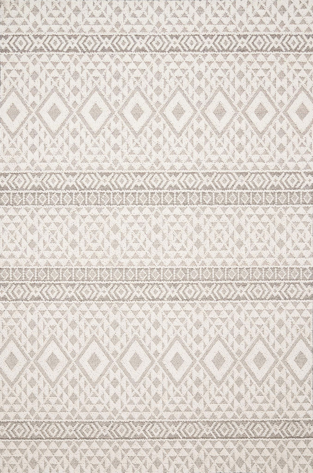 Loloi COLE COL-04 SILVER / IVORY Rug