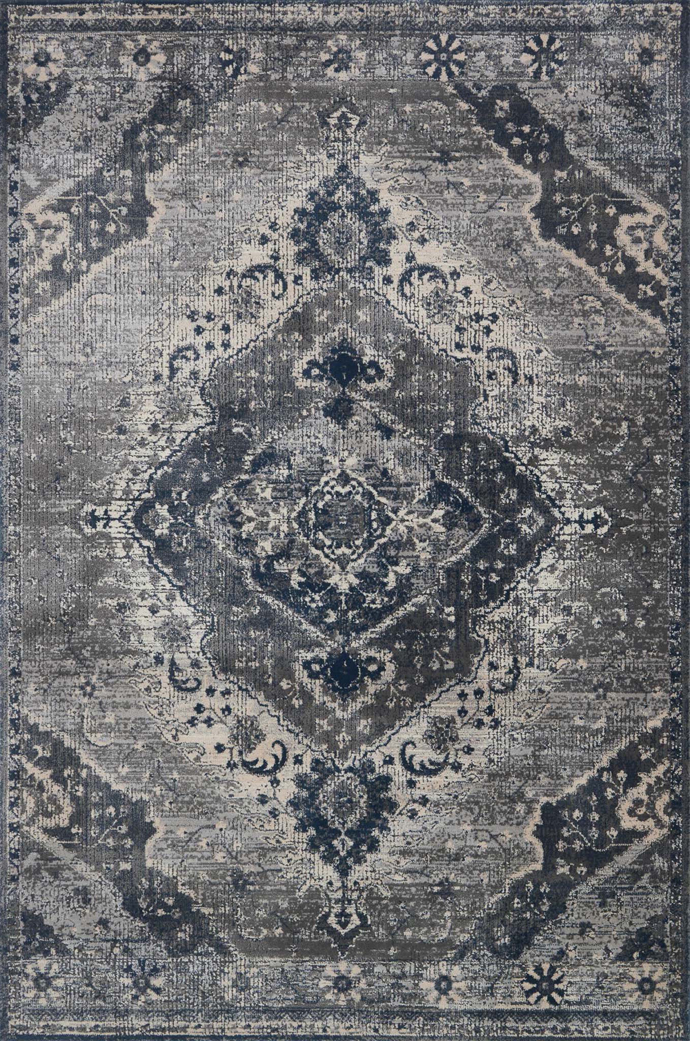 Magnolia Home EVERLY VY-07 SILVER - GREY Rug