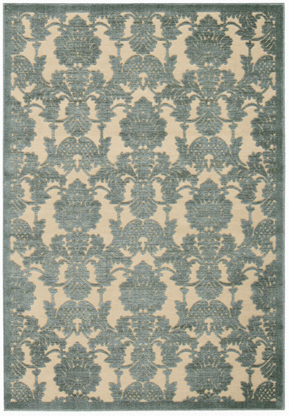 Nourison GRAPHIC ILLUSIONS GIL03 TEAL Rug